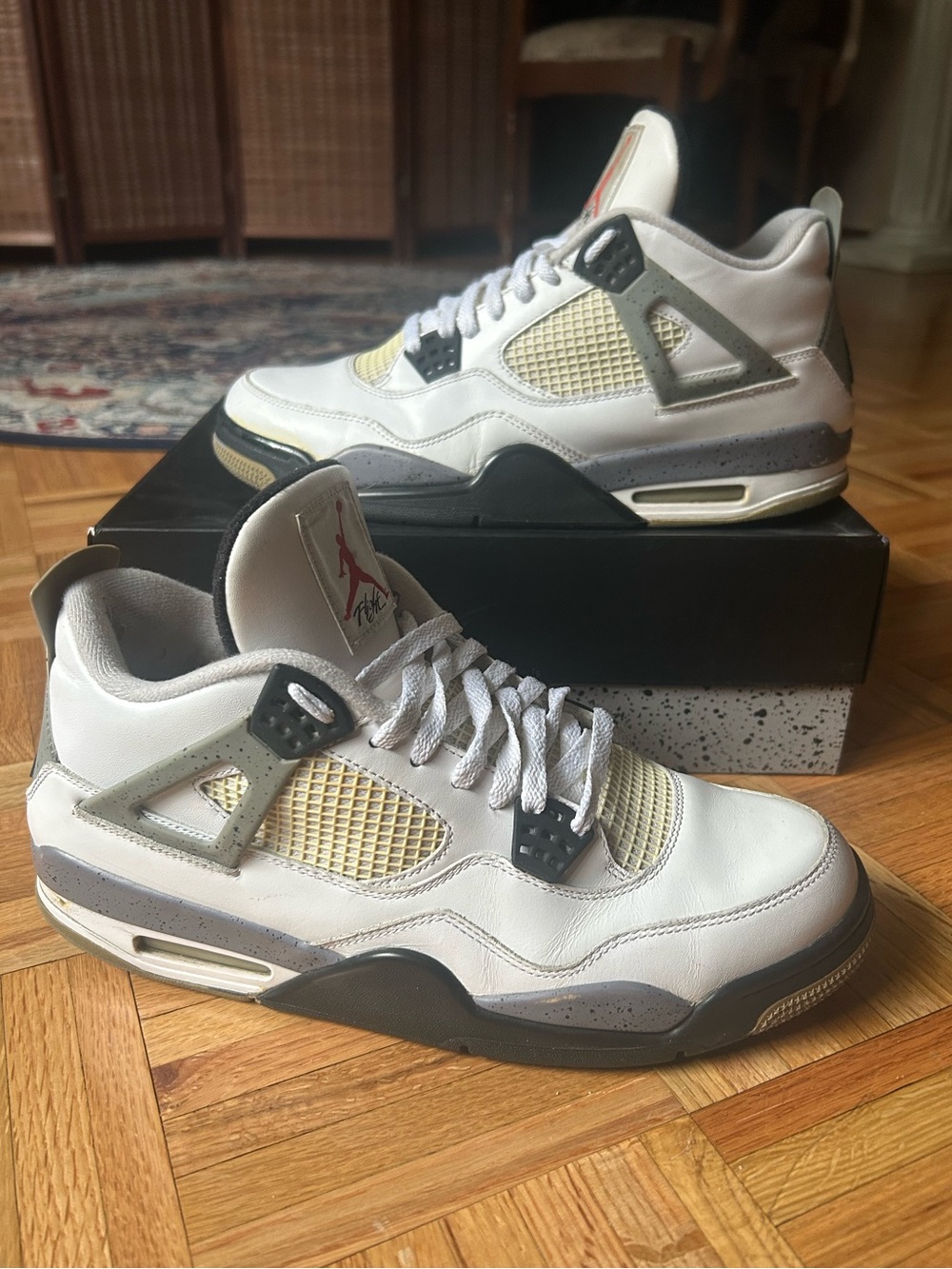 Air Jordan 4 White Cement 2012 size 12 nike air